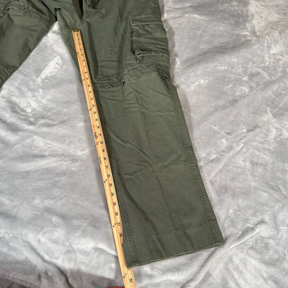 Boy Scouts Convertible Cargo Pants Mens 38x31 Stretch Waist Utility Green - Picture 9 of 12